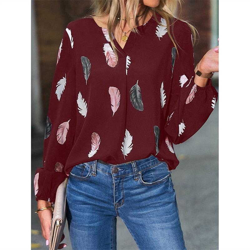 Blusa Manga Longa Flora