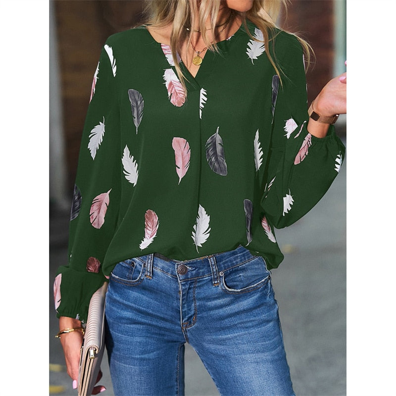 Blusa Manga Longa Flora