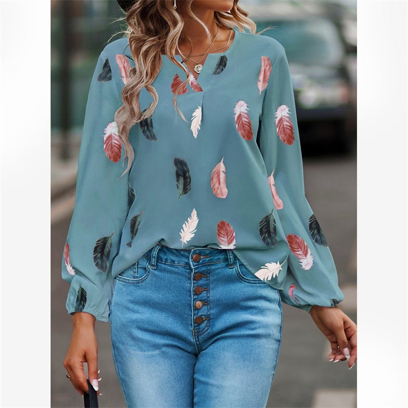 Blusa Manga Longa Flora