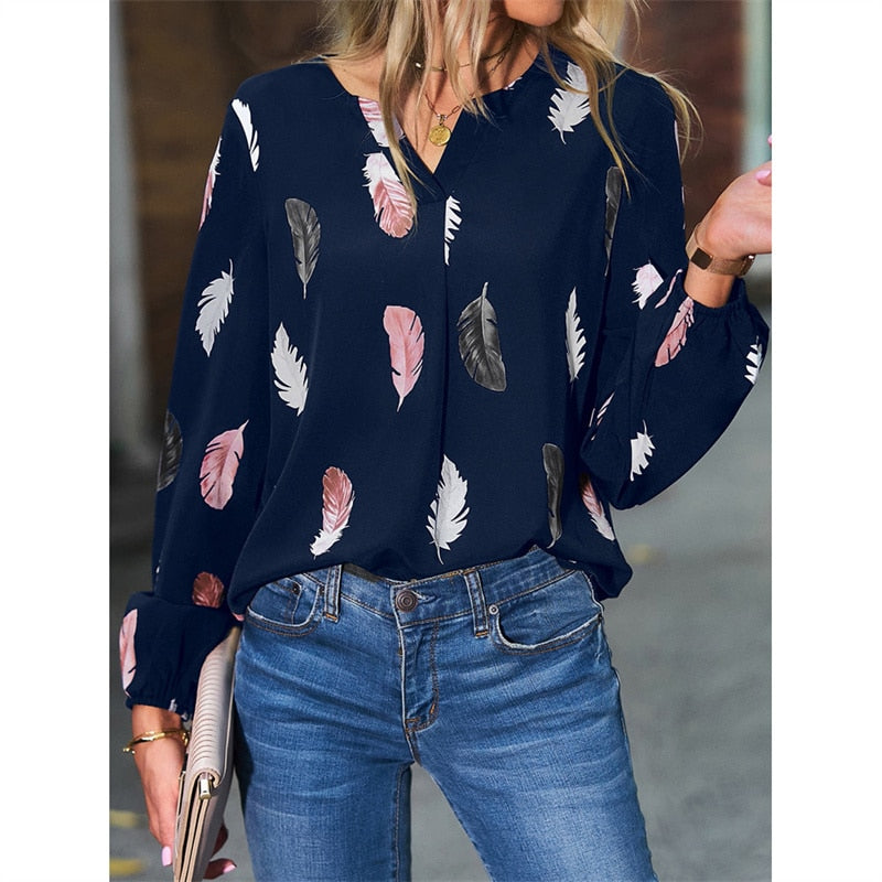 Blusa Manga Longa Flora