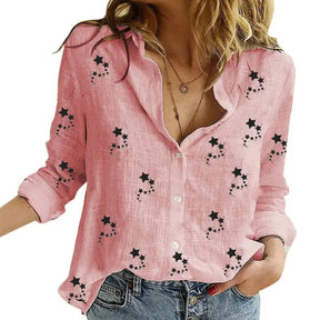 Camisa Cora Fabricada em tecido que lhe da sensação de conforto. Poliéster/Linho. Blusas, Saias, Shorts, Macacões, Vestidos, Conjuntos, Calças, Bolsas, Outono, Inverno, Verão. ate 12X Nos Cartões, Frete Grátis, 5% Off no Pix