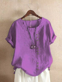 Blusa Com Botões Frontal Acácia